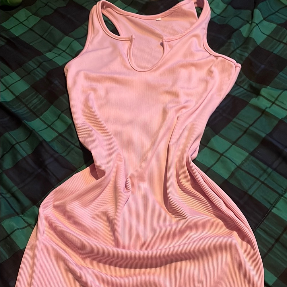 JCPenney Pink Asymmetrical Women's Dress